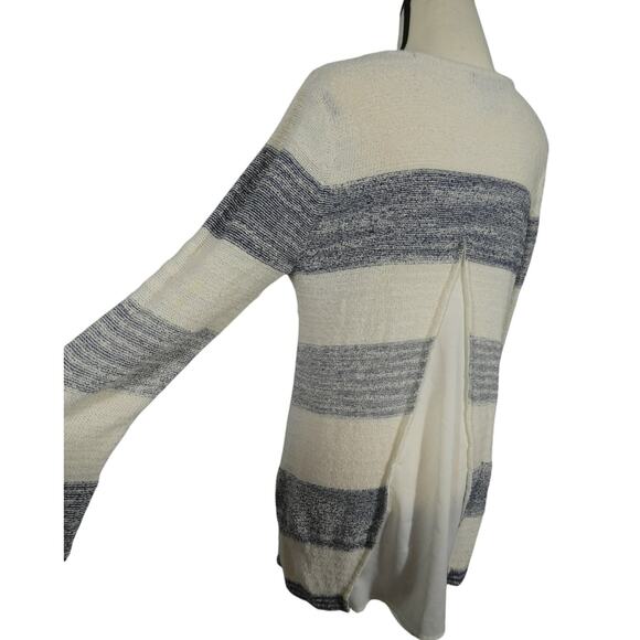 Calvin Klein Jeans Women's Large Sweater Tunic Knit Beachy Nautical - Picture 4 of 5